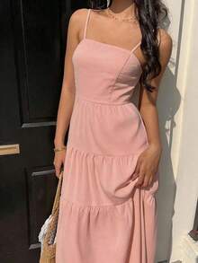 Women Midi Dresses - 羅莎 2 - 查看 3