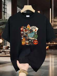 Women T-Shirts - Black - View 7