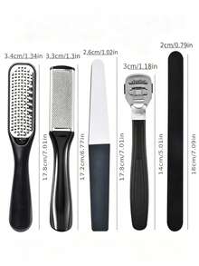 128 Pieces Of Foot Care Tools, 100 Sets Of Disposable Foot Masks + 27 Foot Care Tools + 1 Portable Foldable Travel Foot Bath Bucket, Foot Exfoliation And Care Tools - View 4