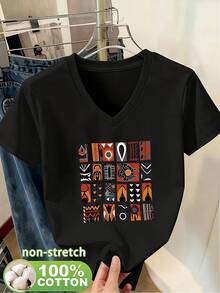 Women T-Shirts - Black - View 7