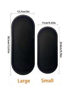 Bộ khay silicon đa năng – Lớn & Nhỏ, Chống thấm nước, Chống trượt, thích hợp dùng cho phòng tắm, bàn trang điểm, nhà bếp, đựng đồ trang điểm, chăm sóc da, trang sức, bông tẩy trang, bàn chải đánh răng, du lịch, bàn làm việc, đồ dùng gia đình, bảo quản mỹ phẩm, mặt bàn, đồ dùng nhỏ và sắp xếp đồ dùng hàng ngày. - Nhiều màu - Xem 10