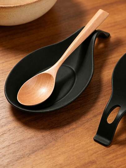 2pcs Easy Clean Heat Resistant Spoon Rest, Christmas Gift