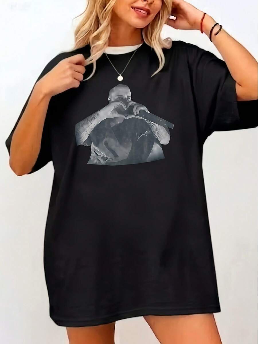 Women T-Shirts - Black - View 1