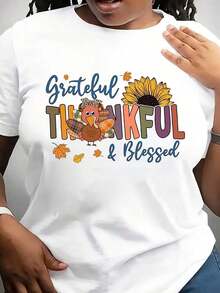 Camiseta de Agradecimiento, Camiseta de Temporada de Calabazas, Camiseta de Acción de Gracias, Camiseta de Especias de Calabaza, Camiseta de Halloween, Ropa de Otoño - Blanco - Ver 1