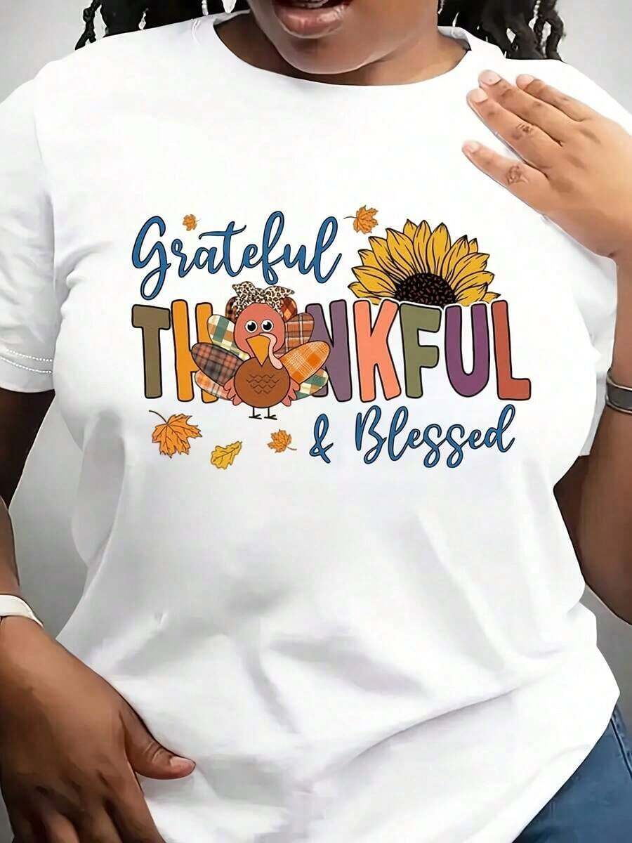 Camiseta de Agradecimiento, Camiseta de Temporada de Calabazas, Camiseta de Acción de Gracias, Camiseta de Especias de Calabaza, Camiseta de Halloween, Ropa de Otoño - Blanco - Ver 1
