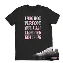 Women's Short Sleeve T-Shirt Maxs 95 Pink Foam Black White OG Big Bubble Shirt Match I Am Not, Best Gift, For Adults And Children, Hoodie, Sweater. - 黑色 - 查看 1