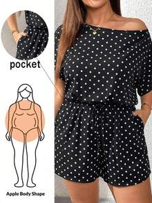 Mono de talla grande para mujer, ropa de verano, shorts, hombros descubiertos y graciosos, conjunto de verano para mujer, atuendo de rave de festival, conjunto de verano para vacaciones de mujer, mono casual de mujer - Multicolor - Ver 8