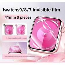 3pcs Applicable Watch Screen Protector Film For Apple Watch S11 S10 42/46mm, S9/S8/7 41mm/45mm, Soft Hydrogel Full Coverage Anti-Scratch Protective Film For Smart Watch - 3PCS - View 15