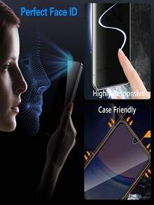 2 Pezzi Pellicola in Vetro Temperato Anti-Sbirciatura Protezione Schermo Mobile Durezza 9H Resistente a Esplosioni e Graffi Anti-Spia Liscia con Serbatoio d'Olio Senza Bolle Assorbimento Automatico Pellicola Protettiva Compatibile con Xiaomi Poco X6 Note 13 14 Pro 4G 5G 14C A5 A4/Compatibile con Samsung Galaxy S26 S25 S24 Ultra FE A57 A37 A27 A07 Protezione Privacy Ufficio/Metropolitana Non Supporta il Riconoscimento delle Impronte Digitali - Trasparente - Visualizzare 8