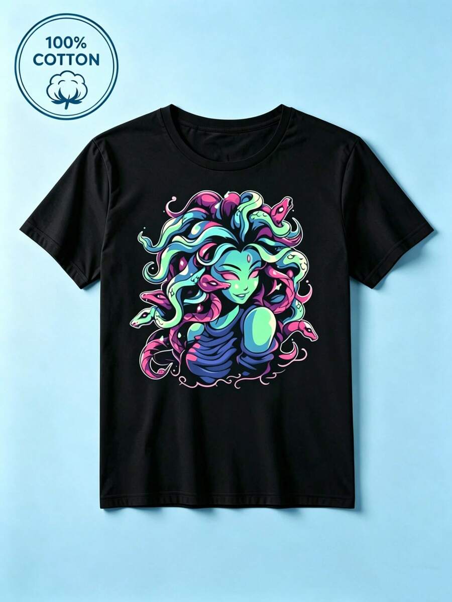 Women T-Shirts - Black - View 1
