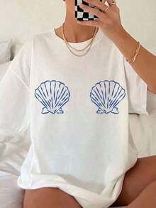 Women T-Shirts - White - View 6