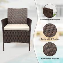Conversation Sets - Brown - View 11