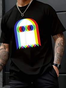 Camisetas masculinas - Preto - Ver 1