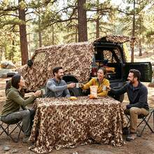 Camouflage Net, Garden Fence Net, Hunting Concealment Net, Suitable For Camping, Hunting, Party Decoration - Desert Camouflage Net Roll - Desert Camouflage - View 11