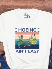 playeras de hombre camisas para hombre playera de hombre camisas de hombre ropa de hombreT-shirt, Shirt, Funny Hoe Shirt, Funny Women's T-shirt, Gift For Women, Shirt For Women, Gift For Mom, Shirt For Mom,Gardener Plant camisa de hombre playeras playeras para hombre sudadera para hombre conjuntos de hombre y2k - Blanco - Ver 1