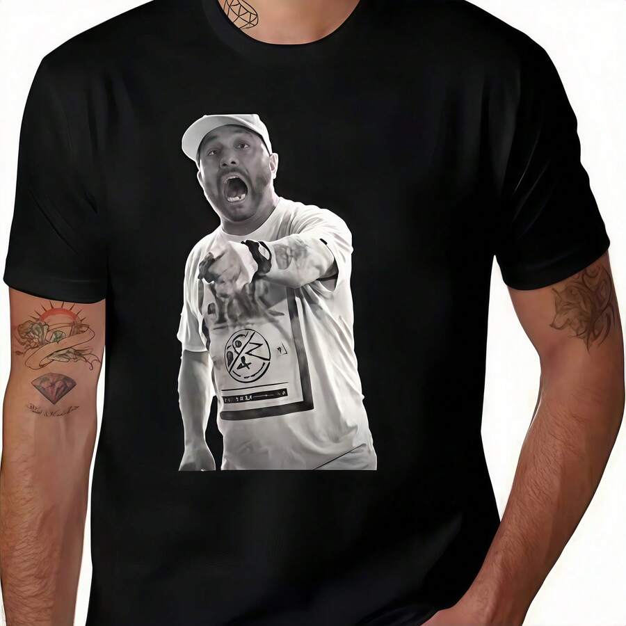 Camiseta The Vinnie para ti, camiseta básica de manga corta - Negro - Ver 1