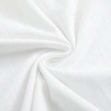 Camiseta de Talla Grande con Estampado de Rosas y Periódico - 100% Algodón, Cuello Redondo para Hombres, Regalos, Ropa para Hombres Altos y Corpulentos - Blanco - Ver 7