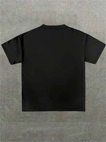Camisetas de hombre Bieber SWAG 2025 Justin Album, camisetas de playa con cuello redondo, camisetas populares DIY para hombre, camiseta, ropa casual, moda urbana, diseño moderno, patrón geométrico. - Negro - Ver 2