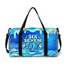 Boys' Creative Number 67 Print Large Travel Bag, Overnight Bag, Weekend Bag, Sports Bag, Gift - Game Travel Bag - View 12