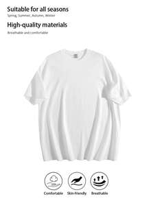 HERARIUM Loose Fit Summer Outfits Women, Lucky Loose-Shirt, Fun's Day Shirt, Lucky Girl Y2K 90s-Shirt, Irish Shirt,'s Loose-Shirt, Her - 白色 - 查看 5
