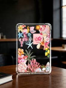 1 chiếc ốp bảo vệ Kindle trong suốt họa tiết hoa Hawaii mùa hè, chống rơi vỡ, bao phủ toàn diện, vỏ silicon mềm, tương thích với Kindle Paperwhite thế hệ thứ 11 năm 2021/Kindle Paperwhite thế hệ thứ 12 năm 2024/Kindle (thế hệ thứ 11 - ra mắt năm 2024), màu Clara/đen trắng. - Nhiều màu - Xem 20