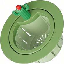 Innovative Cactus Kitchen Waste Strainer Press Release Draining Basket Multifunctional Green Cactus Sink Filter Net - A - View 4