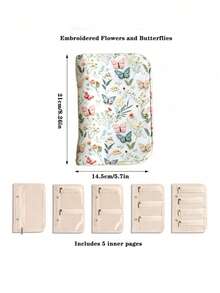Anti-Oxidation Jewelry Storage Pouch - Portable Jewelry Organizer Binder (Suitable For Travel), Includes 5 Transparent Zipper Velvet Bags, Specially Designed For Storing Earrings, Rings, Necklaces, Bracelets And Watches. - Multicolor - View 14