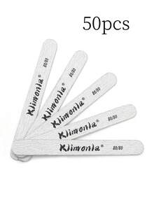 klimonla 80/100/180/240目便携式指甲锉，一次性木质指甲锉，灰色和粉色，适用于家庭、美甲沙龙、假期、母亲节礼物、美甲用品 - 彩色 - 查看 11
