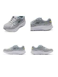 Skechers Giày chạy bộ nữ GO RUN CONSISTENT 2.0 nhẹ đệm êm, giày thể thao thường ngày lưới mới mùa hè 2026 128651-GRY - xám - Xem 6