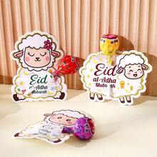 40pcs Sheep Shaped Lollipop Cards, Suitable For Eid, Weddings, Back To School Parties And Indoor Decor. It Also Includes Lollipop Decor Cards, Candy Packaging Cards And Lollipop Card Papers, Which Can Be Used For Gender Reveal Parties, Holidays, Weddings, Birthday Parties And Baby Shower Gifts. - A - View 4