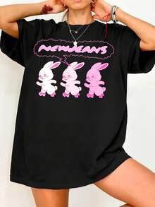 Women T-Shirts - Black - View 1