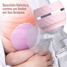 Electric Breast Pump, Portable, All-In-One, Hands-Free, High-Suction Milking Machine, Milk Collector, Touch-Sensitive Breast Pump - 彩色 - 查看 5
