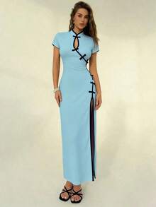 Women Midi Dresses - Multicolor - View 3