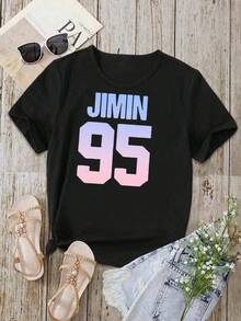 Women T-Shirts - Black - View 8