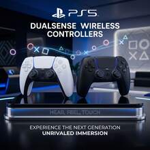 PlayStation PS5 DualSense無線遊戲手把｜自適應板機+雙震感馬達 沉浸式觸覺回饋 多裝置相容（PC/手機/平板）電競級玩家首選 - 查看 1
