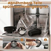 SUPERLEX This 3-Speed Centrifugal Juicer Features Stainless Steel Blades, A 6 Mm Wide Feed Pening, A Built-In Juice Separator, And A Drip-Free Design. This Easy-To-Clean Juicer With An Abrasive Design Is Specifically Designed For Citrus Fruits, Ensuring Prote - 查看 11