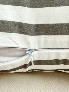 1 chiếc vỏ gối trang trí bằng cotton 100%, thiết kế khóa kéo ẩn, phù hợp trang trí phòng khách, phòng ăn và phòng ngủ, mềm mại và thoải mái, phong cách tối giản. - Nhiều màu - Xem 6