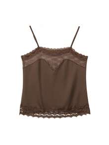 Women Tank Tops & Camis - Chocolate - View 1