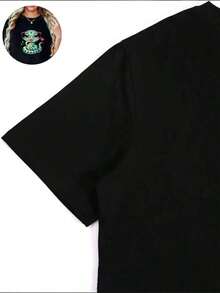 Comfortable 1 Piece Women's Blouses Beautiful Blouses For Women Sets For Women Women's Clothing Black And White G High Quality Glamorous Snake Print T-Shirt Round Neck Loose Basic Cut For Men And Women Breathable Versatile Machine Washable Comfortable Size S ~ 3XL Essential For Daily Casual Summer Sports Loose Versatile Short Sleeve T-Shirt For Women - 黑色 - 查看 9