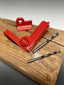 5-Angle Adjustable Drill Guide | 0°, 30°, 45°, 60°, 90° Precise Positioning, Suitable For Short/Long Drill Bits, Single-Handed Operation, Portable Woodworking Auxiliary Tool - Multicolor - View 7