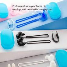 Silent Sound-Insulating Earplugs, Silicone Earplugs For Sleep, Noise-Filtering Earplugs For Swimming And Motorcycle - Multicolor - View 2