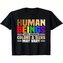 Las decoraciones exclusivas para el Día de la Independencia y el Día del Padre están disponibles en varios colores y tallas. Esta camiseta unisex está confeccionada en algodón puro de 220 g, presenta un dise?o estampado y su dise?o de manga corta es perfecto para el verano de 2025. - Negro - Ver 1