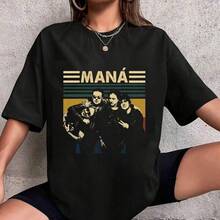 Nueva camiseta estampadaMana Bootleg Shirt, Mana Band 90s Vintage T-Shirt, Maná Vivir Sin Aire Tour 2025 T-Shirt, Rock Band,Camisetas para mujer, camisetas para hombre, conjuntos para padres e hijos, camisetas con estampados de emojis populares, camisetas con diseños de anime y videojuegos, camisetas de apoyo al Mundial - Negro - Ver 6