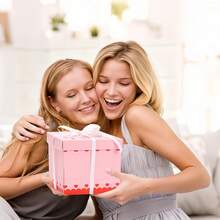 Hộp quà hình bướm hồng nổ tung, hộp quà bất ngờ độc đáo, thích hợp cho Ngày Valentine, sinh nhật, đồ dùng tiệc ngọt, hộp quà tặng tiệc tùng. - Xem 7