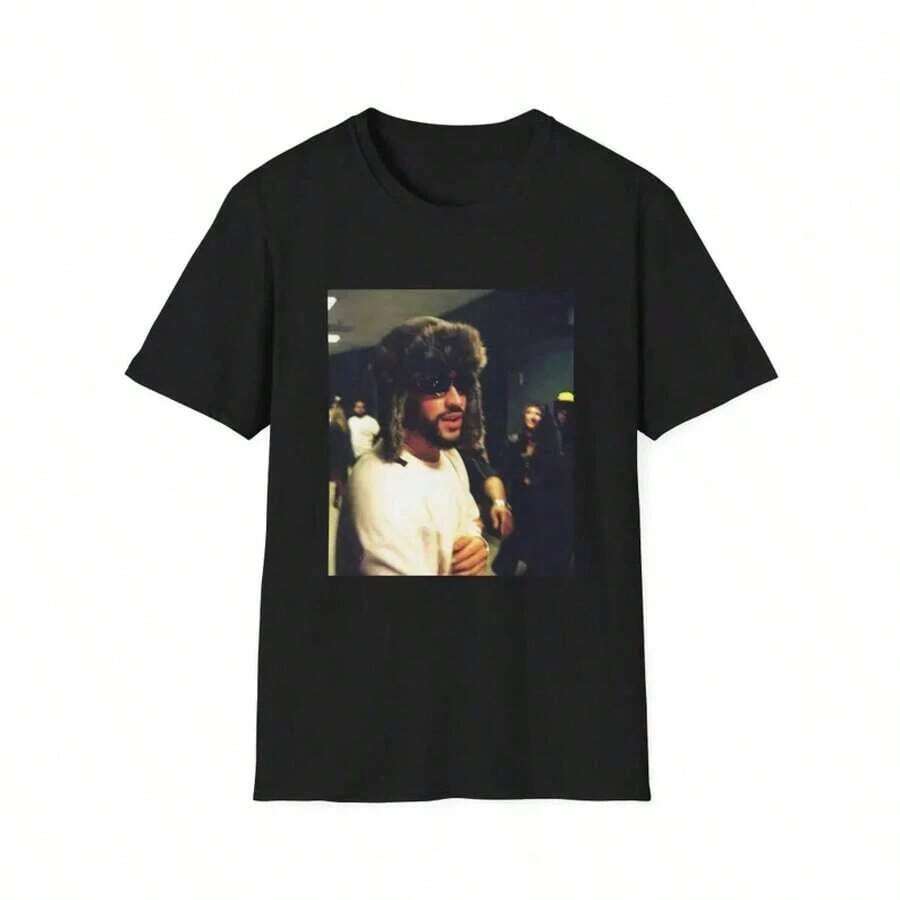 Graphic Tee: Unisex Softstyle -Shirt - Black - View 1