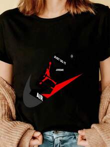 Women T-Shirts - Black - View 3