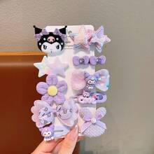 Sanrio Hello Kitty 可愛髮夾 10件組-多功能少女風髮飾,溫和材質不傷髮,本系列包含粉色髮飾與髮夾,適合情人節、聖誕節、婚禮派對等場合,設計結合蝴蝶結與 Hello Kitty 卡通圖案 - 髮飾 - 查看 9