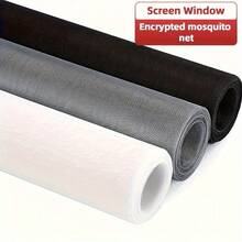 Household DIY Mosquito And Fly Screen Window Net, Pet-Proof Entry Barrier For Doors And Windows, Suitable For Windows, Doors, Patios, And Fences. Easy To Install. Screen Mesh - White - View 2