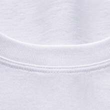 Camiseta Casual de Manga Corta para Mujer con Estampado de Letras "NOPE NOT TODAY" - Negra con Tipografía Verde y Blanca, Corte Holgado, Cuello Redondo, Top de Verano de Elasticidad Media, Lavable a Máquina, Camisetas para Mujer, Ropa Casual, Diseño de Color en Contraste - Blanco - Ver 3
