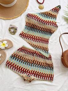 conjunto de verano para mujer, conjunto de vacaciones, conjunto de 2 piezas para uso diario, conjunto de vacaciones en la isla, bohemio, boho, floral romántico, vacaciones, floral - Multicolor 2 - Ver 8